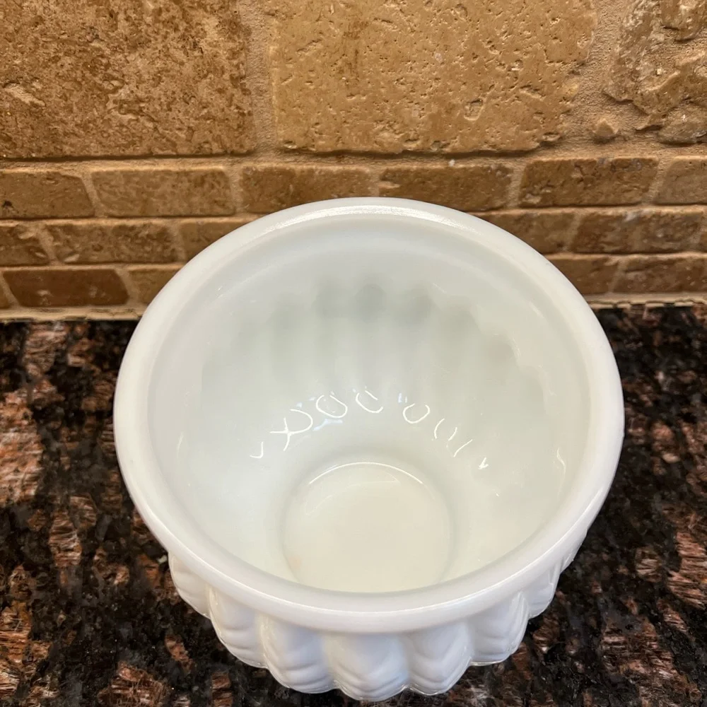 Vintage 1950’s Randall Milk Glass Planter